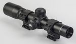 PAO 2x20 Air Pistol Scope Duplex Reticle Long Eye Relief + 9-11mm Mount rings