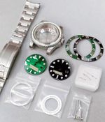 DIY 40mm/41mm Stainless steel Watch case kit For 2824 3135 3235 Accessories DIY-