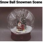 Christmas LED Snowing Santa Ornament Music Warm White Lights Indoor Decor
