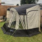 260cm Caravan Awning 2025 model Bay Window Porch PU 3000mm weather proof