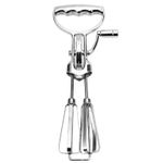 Vintage Rotary Hand Whisk Egg Whisk Hand Beater Mixer Double Wheel  Mixer