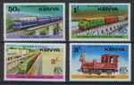 Kenya 1976 : Trains - Good Set Very Fine MNH Stamps