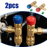 Filling Refrigerant Safety Valve R410A R22 Brass Safety Valve Refrigeration Tool
