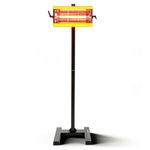 Infrared 1500W Paint Curing Lamp Adjustable Stand For Paint Dryer Heating Lamp