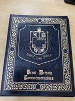 GB quality embossed stamp album 1953 - 1982. Commemoratives. No stamps C452