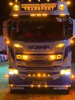 Scania LED Grill bar R or S series, Next Generation, new shape