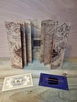 Harry Potter Marauder's Map + Hogwarts Platform 9 ¾ + Knight Bus Tickets UK