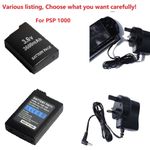 Battery or UK wall charger for Sony PSP 1000 1001 1002 1003 1004 1005 PSP-110