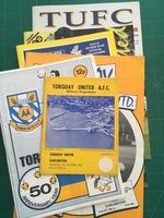 TORQUAY UNITED v DARLINGTON various 1972/73 to 1998/99 - Select Required Pgm.