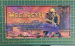 Megadeth Peace Sells Number Plate Style Wall Sign Officially Licensed