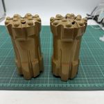 RTB-T38-76-H-DC-0 T38 76mm 2pcs Retrac Button Drill Bit 76T38HDC Drop Mining NOS