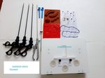 Laparoscopic Foldable Virtual Simulator Trainer Box Suture Training Kit Set