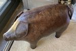 Omersa Liberty & Co Leather Pig Foot Stool - RRP £780