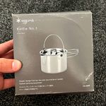Snow Peak Kettle No.1 Stainless Steel 0.9L Folding Handle Camping CS-068R
