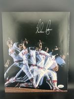 Nolan Ryan Signed 8x10 Photo JSA COA Texas Rangers Los Angeles Angels HOF