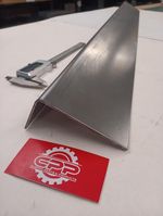 Steel Folded Angle Corner Protector 3mm Thick 50mm x 100mm x 1.0 Long