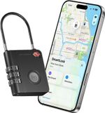 KeySmart SmartLock TSA Bluetooth Luggage Lock Works with Apple Find My