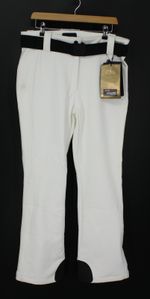 GOLDBERGH WOMENS PIPPA SKI PANTS TROUSERS SIZE 44 UK 16 WHITE  RRP £379 IB