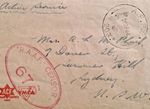 Australia 1944 Air Force PO 203 Admiralty Is. Sydney Censor Cover WWII B6