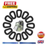 High-Quality Rubber Gaskets - 12 Pcs for Leak-Proof 5L, 10L, 20L Fuel Cans