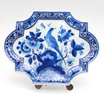 De Porceleyne Fles (Royal Delft) Paradise Bird Plaque Wall Plate