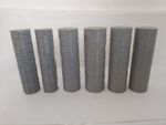 Clay Polymer Texture Roller Wargaming Base Roller Concrete Patterns Bricks