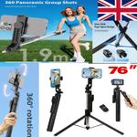 Extendable Bluetooth Wireless Tripod Foldable Selfie Stick For Samsung Galaxy