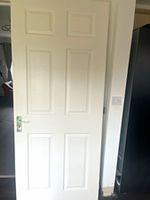 4 white interior doors  3x 78x83.5cm 1x78x60.3cm £10.00 per door collect only