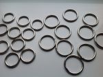 Quality Metal Round Welded O Rings 20mm or 25mm 38mm 50mm 