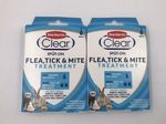 2 X Bob Martin Spot On Flea Tick Lice & Mite Treatment Small Animal