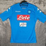 Napoli 2016/2017 Home Football Shirt Kappa XL Extra Large