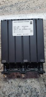 MOTOROLA RADIO FREQUENCY SYSTEMS DUPLEXER, # RFE4000A, TUNABLE 400-500MHZ BAND