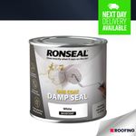 RONSEAL ONE COAT DAMP SEAL, WHITE - BLOCKS AND SEALS DAMP STAINS