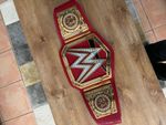 Official WWE Red Universal Replica (Metal) Championship Title Belt
