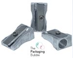 Metal Desktop Pencil Sharpener Single Hole Heavy Duty Bulk Class Pack Student