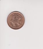 Cyprus - 5 Mils with Lustre - 1955 Brilliant Uncirculated.COIN.KH93