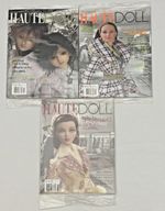 Haute Doll Magazine Lot 3 Issues 2005 Vol 2 Vol 3 Tonner Sybarites Gene Bjd