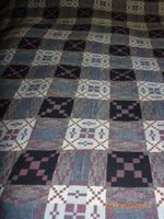 Beautiful Rare WELSH  Tapestry Blanket Reversible with Fringes