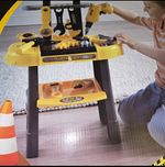 23pc Activity Tool Bench Set with Tools & Hard Hat, Age 3+ Years