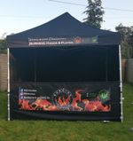 Heavy Duty Gazebo market stall Free Printed 3mt Commercial Event Tent 42mm legs!