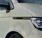Stuttered Side Wing Stripes - Vinyl Decal for VW Transporter T5 & T6 (2003-2019)
