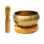 Tibetan singing bowl set for yoga meditation school