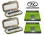 Highlander Solid Fuel Hand warmer x 2 +24 Charcoal Stick Refills Pocket CS050