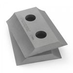 2 Genuine Rotatech Wood Chipper Blades To Fit Timberwolf 230 - NEW