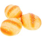 3Pcs Fake Bread Simulation Food Decoration for Baking Shop Display