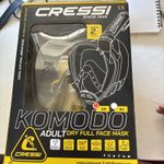 CRESSI since 1946 - Komodo Full Face Dry Snorkelling Mask 180° Vision S/M