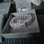 Cernucci Cuban Chain 19mm Prong White Gold