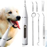 Dog Plaque and Tartar Remover, Ultrasonic Teeth Cleaner for Dogs and Cats