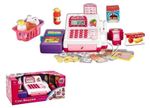 Children Shopping Cash Register Shop Till with Accessories Battery Operated Toys