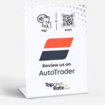 AUTOTRADER SMARTSTAND - Best NFC Chip & QR! Instant Profile link! UK Seller!